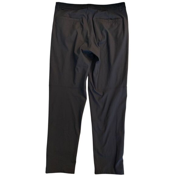 Lululemon Commission Pant Slim *Warpstreme 32" navy men's size 34 M5522S - Picture 2 of 4